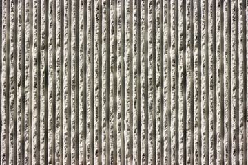 Close-up of a new wall covered with decorative plaster © fotosenukas