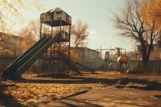 Abandoned Playground Images Browse 7 933 Stock Photos Vectors and