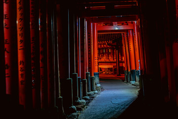 Sculpture at Fushimi Inari Shrine