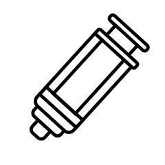  Injection Icon and Illustration in Line Style