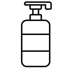 Liquid Fertilizer Icon and Illustration in Line Style