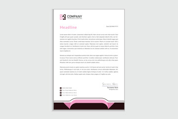 Professional creative letterhead design for your business