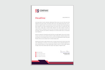 Professional creative letterhead design for your business