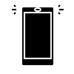 Illustration of Front Camera Handphone