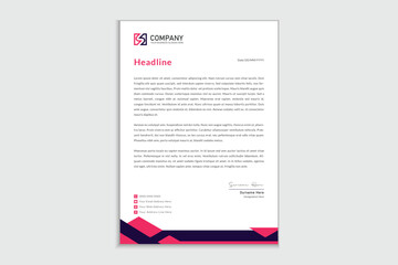 Professional creative letterhead design for your business
