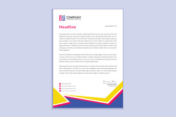 Professional creative letterhead design for your business