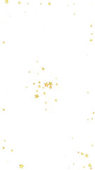 Magic stars vector overlay.  Gold stars scattered