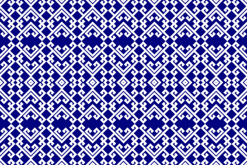 Traditional ethnic fabric pattern, seamless pattern design for textiles, rugs, wallpaper, clothing, sarong, scarf, batik, wrap, embroidery, print, background, vector illustration. thai fabric