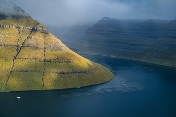 The viewpoint from Klakkur is among the most beautiful in the Faroe Islands. Klakkur lies only a...