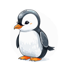 Penguin, baby penguin