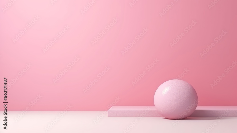 Poster a minimalistic abstract pink background with simplicity