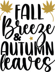 fall breeze & autumn leaves