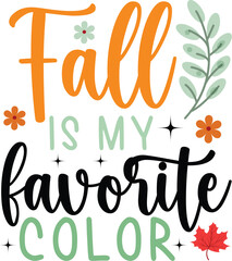 fall is my favorite color