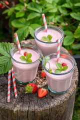 Tasty cocktail as best source of vitamins.