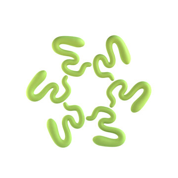 Fluid Gear Abstract Shape
