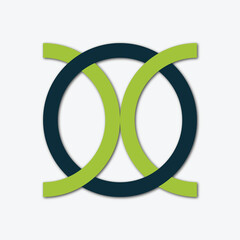 elegant modern logo design template 