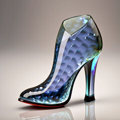 Fragile Luxury High Hell Shoes in Italian Fashion