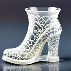 Fragile Luxury High Hell Shoes in Italian Fashion