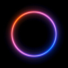 abstract background with glowing circles