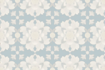Floral pattern. Enchanting Blooms. A Captivating Floral Pattern Background. Generative AI