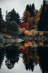 Lac d'automne