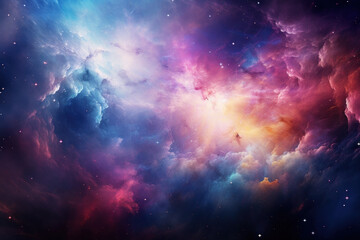 cosmic nebula.