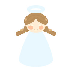 ホリデーの天使　笑う⭐︎PNG