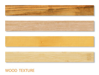 Oak walnut bamboo and pine wood, can be used as background, wood grain texture