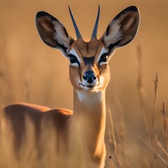 portrait of a gazelle ( gazelle antelope ) in the wild. portrait of a gazelle ( gazelle antelope ) in the wild. portrait of gazelle in nature