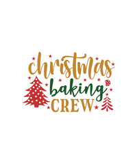 Obraz na płótnie Canvas Christmas Kitchen Towels Svg Bundle, Christmas Baking Svg,