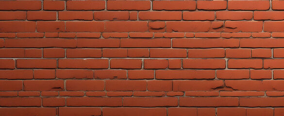 Fototapeta premium Red brick wall for wallpaper and background.