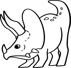 cartoon dinosaur illustration.