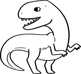 cartoon dinosaur illustration.