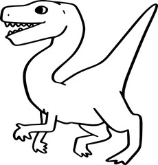 cartoon dinosaur illustration.