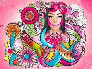 Digital Illustration Generative AI