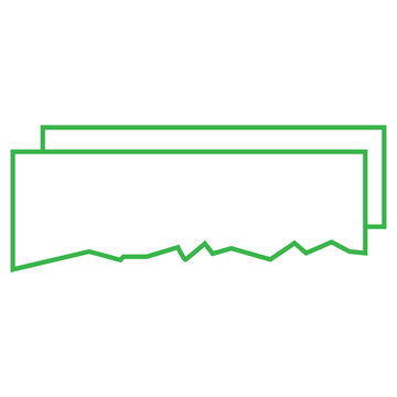 recommend clip art: green outline title bar