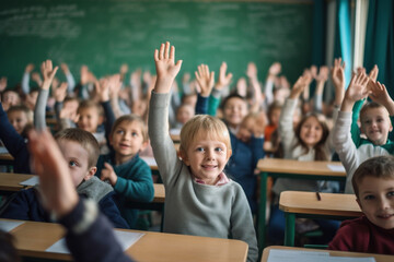 Education school classroom children person teacher