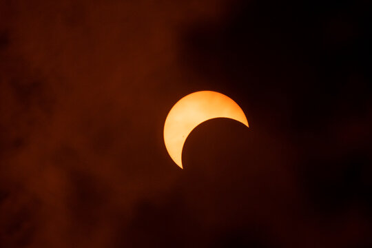 annular solar eclipse 2023 from Florida