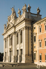 Fototapeta na wymiar Saint John Lateran, Cathedral of the City of Rome