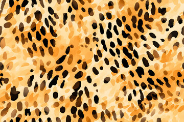 Fototapeta premium Abstract Seamless Cheetah Skin Pattern Background