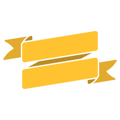 Colored Flat Ribbon Vector Collection