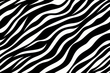 Abstract Seamless Zebra Skin Pattern Background