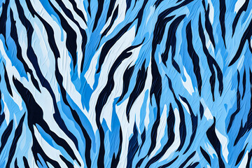 Abstract Seamless Zebra Skin Pattern Background