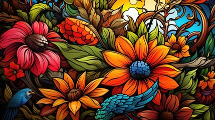 Mandala Design Concept, A Beautiful Illustration for Rangoli