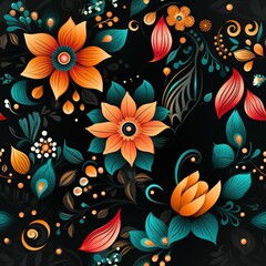 Fototapeta premium Mandala Design Concept, A Beautiful Illustration for Rangoli
