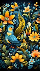 Fototapeta premium Mandala Design Concept, A Beautiful Illustration for Rangoli