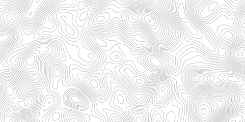 Abstract design with Seamless pattern with lines Topographic map. Geographic mountain relief. Retro topographic map. Geographic contour map..paper texture Imitation of a geographical map shades 