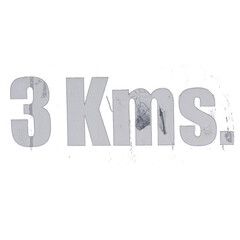 pintura en poared gastada