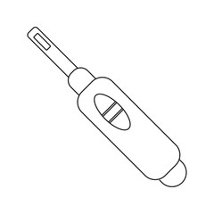 Vector illustration of a pregnancy test