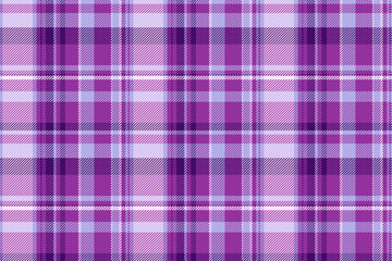Seamless fabric background of pattern vector check with a plaid texture textile tartan.